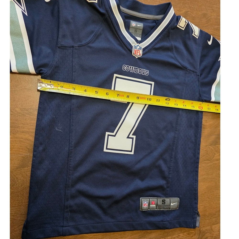 Nike Dallas Cowboys Trevon Diggs 7 Navy Blue Youth S On Field Jersey NFL sports - Picture 3 of 13